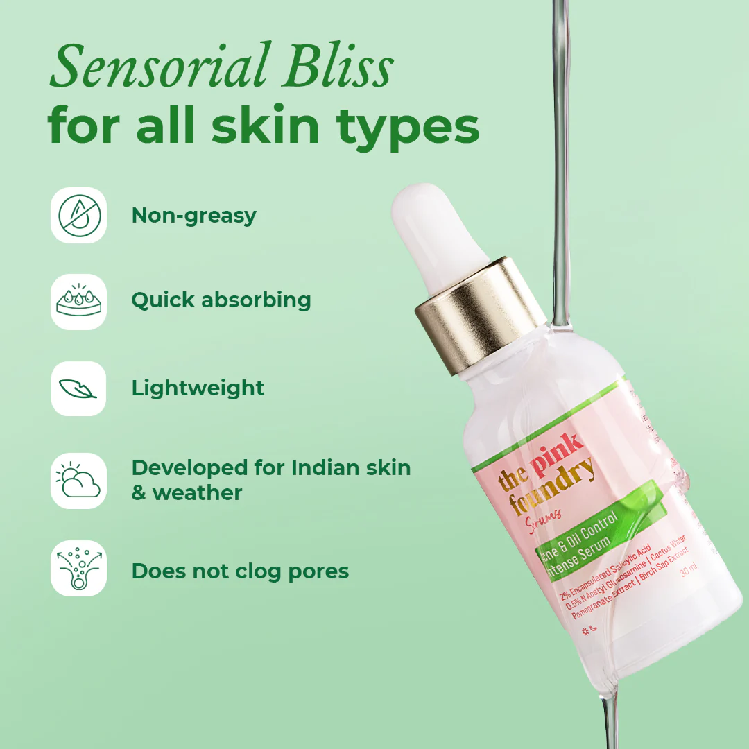 Acne & Oil Control Intense Serum with 2% Salicylic Acid - Image 7