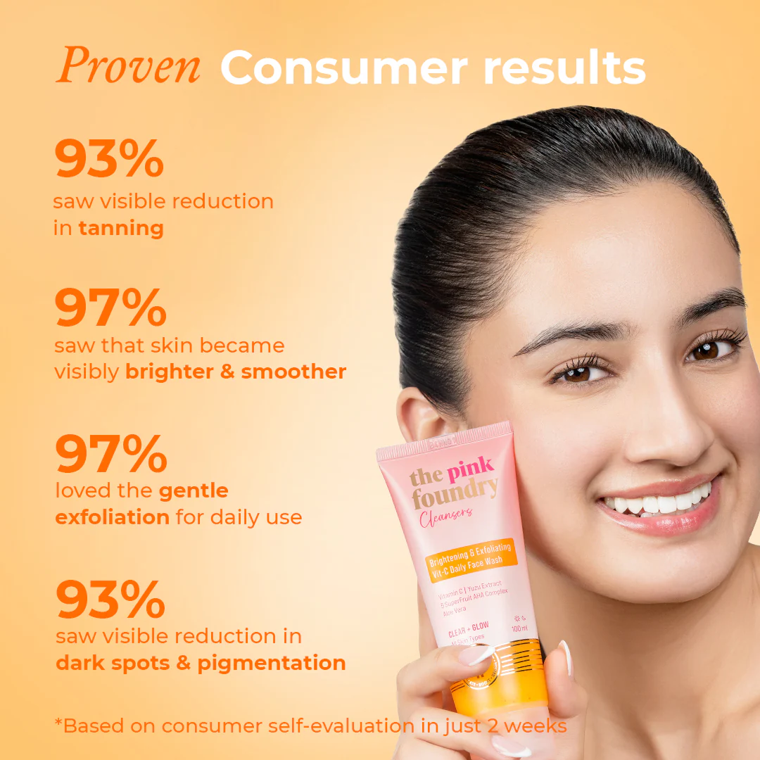 Brightening & Exfoliating Vitamin C Daily Face Wash - Image 6